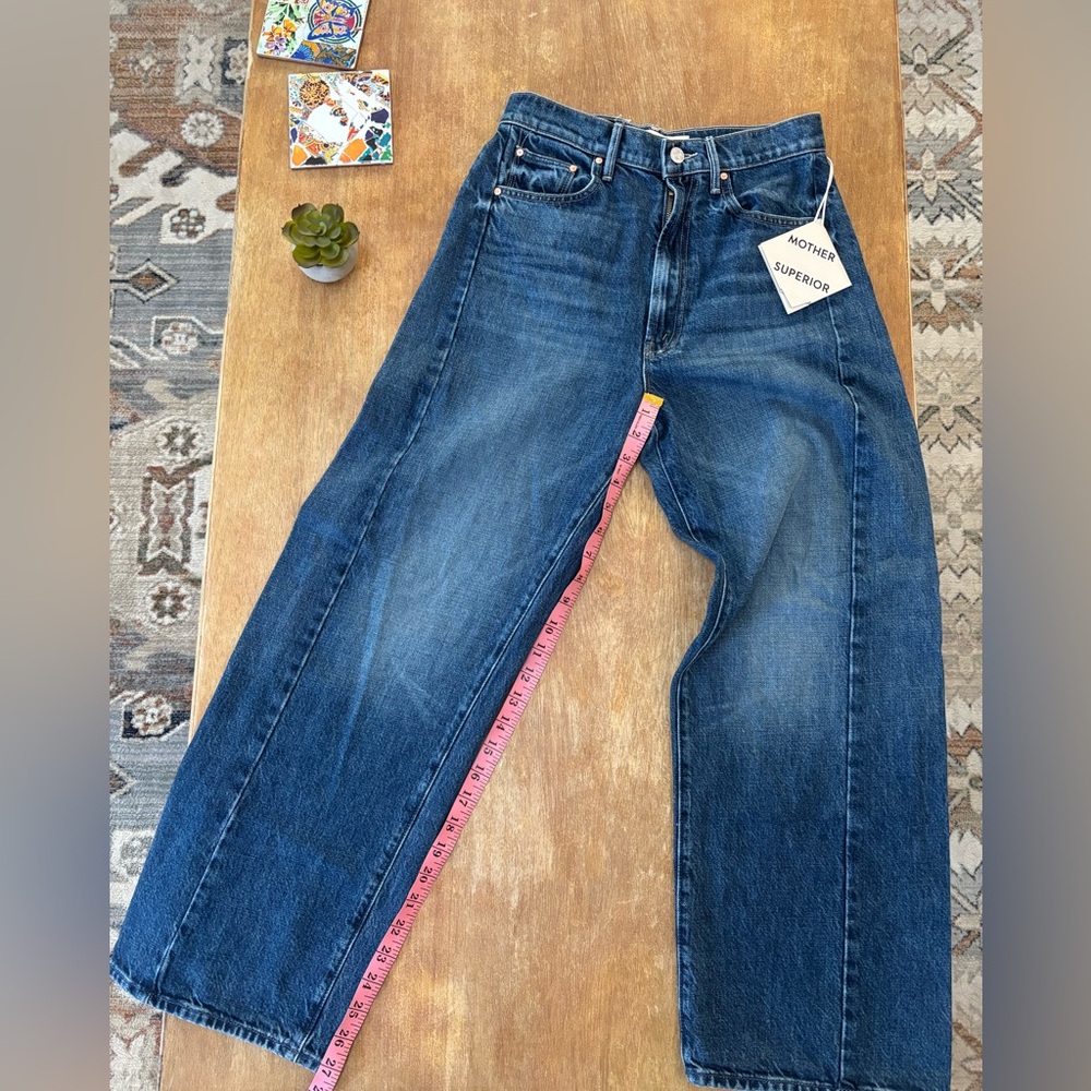 NWT MOTHER Half Pipe Ankle Jean in Did you bring me anything